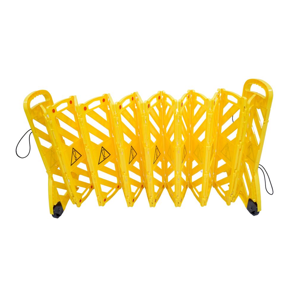 Buy RETRACTABLE BARRIER WITH WHEELS  400 CM from Kaddah Cleaning Equipment in UAE