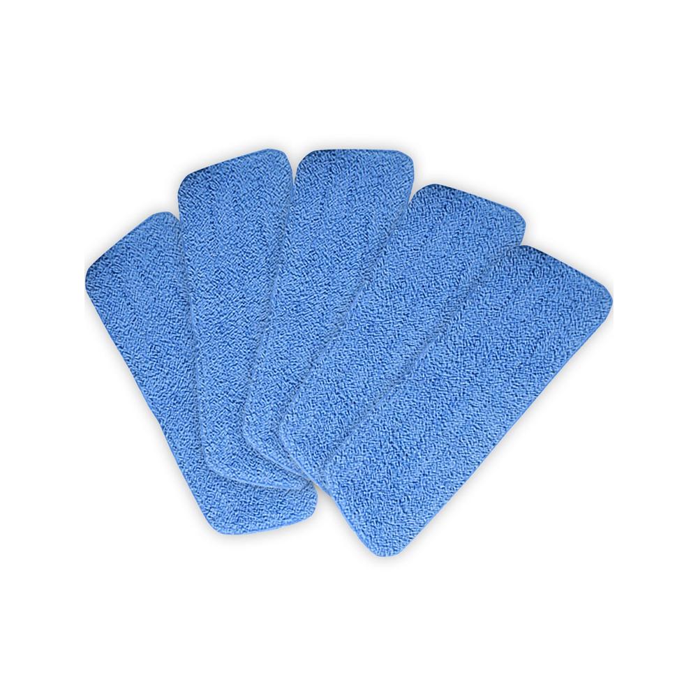 Buy REUSABLE MICROFIBER FLAT MOP REFILL | 40CM | BLUE from Kaddah Cleaning Equipment in UAE