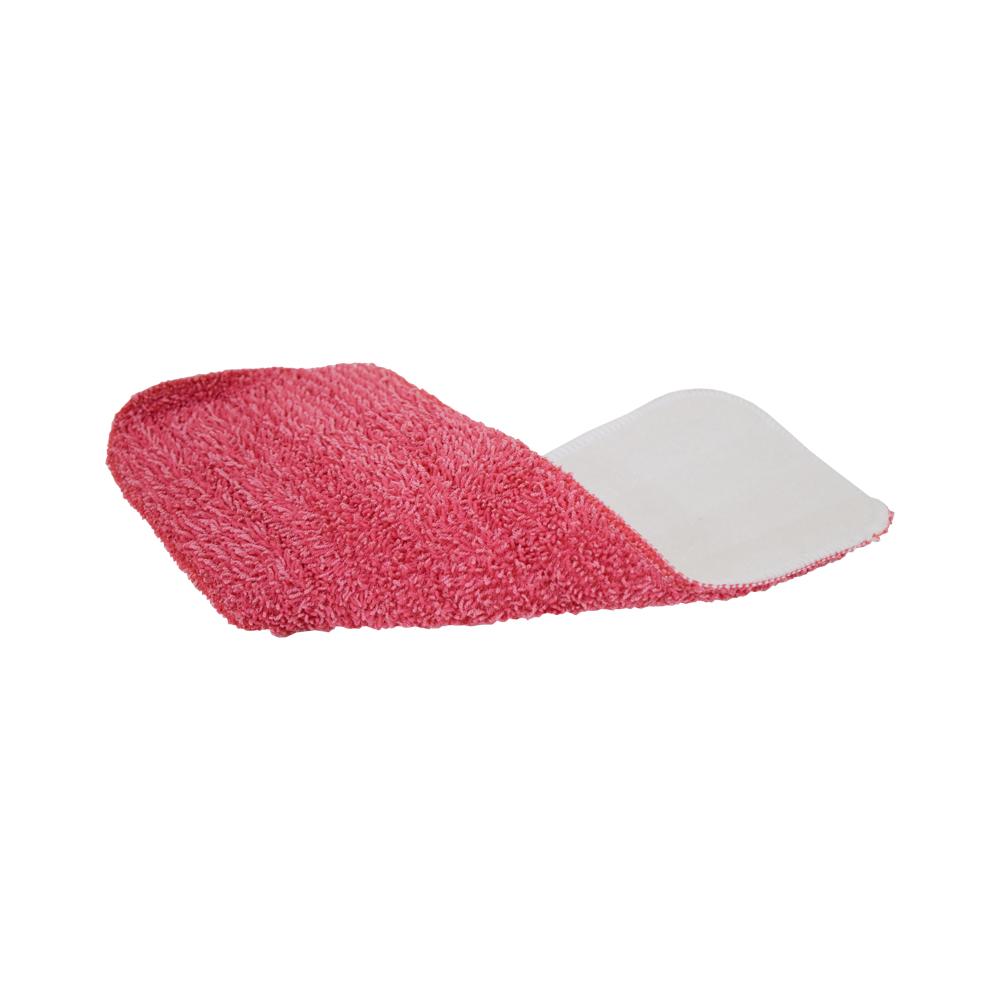 Buy REUSABLE MICROFIBER FLAT MOP REFILL | 40CM | RED from Kaddah Cleaning Equipment in UAE