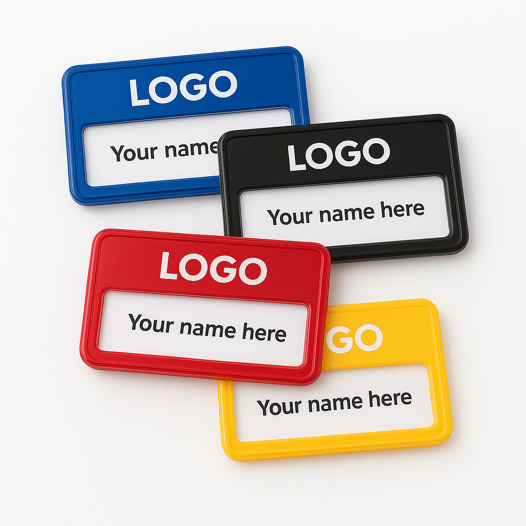 Buy REUSABLE WINDOW NAME BADGES from Half Price Print in UAE