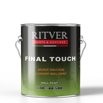 Buy RITVER BRONZE EMULSION ECONOMY WALL PAINT from Goods Exim International in UAE