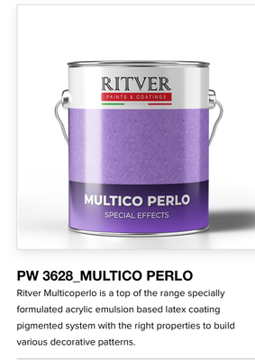 Buy RITVER MULTICOPEARLO SPECIAL DECORATIVE PAINTS from Goods Exim International in UAE
