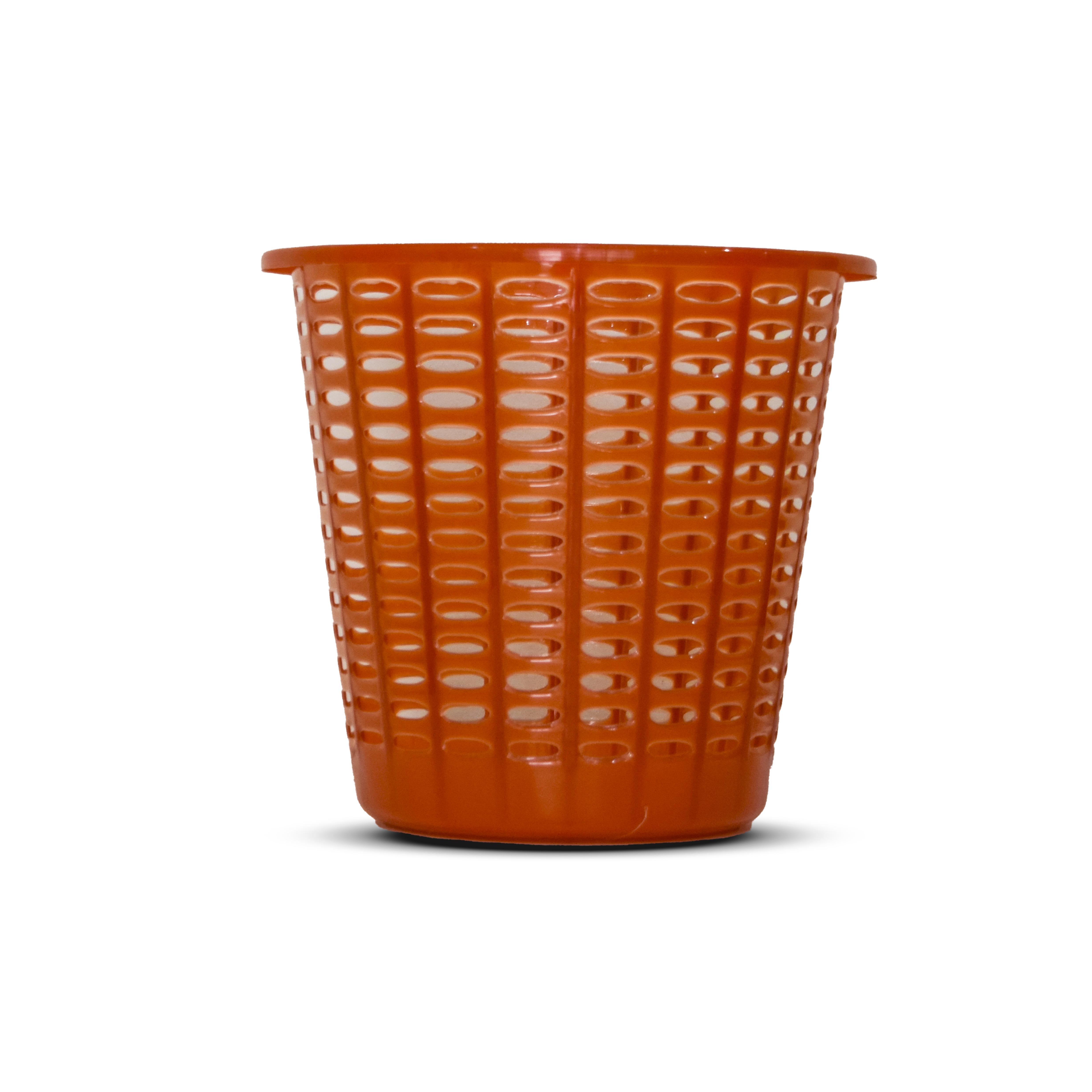 Buy ROUND PLASTIC BASKET MULTICOLOR from Kaddah Cleaning Equipment in UAE