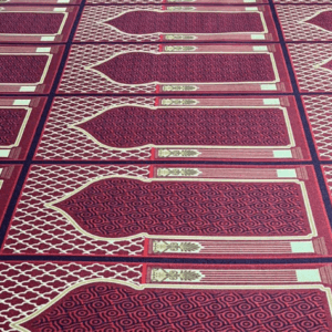 Saff-e-Awwal Maroon Mosque Carpet - Interiors in UAE Marketplace