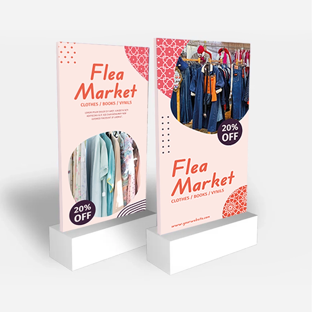 Buy SELF STANDING STANDEE from Half Price Print in UAE