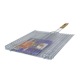 Silver Steel X-Large Meat Grill - Home & Garden in UAE Marketplace