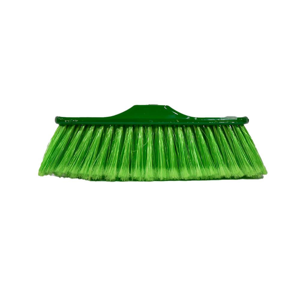 Buy SOFT BROOM GREEN WITHOUT STICK 27 X 3.5 CM from Kaddah Cleaning Equipment in UAE