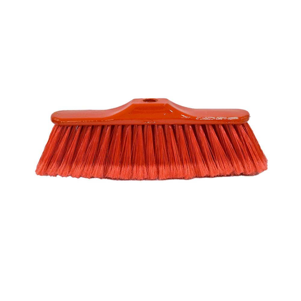Buy SOFT BROOM RED WITHOUT STICK 27 X 3.5 CM from Kaddah Cleaning Equipment in UAE