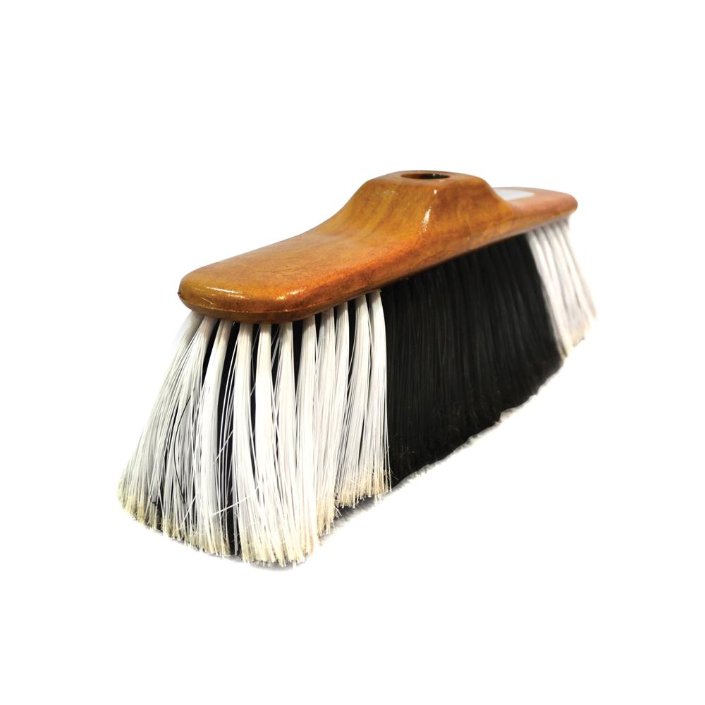 Buy SOFT BROOM WOOD FINISH - RUBBER END 27 X 5 CM from Kaddah Cleaning Equipment in UAE