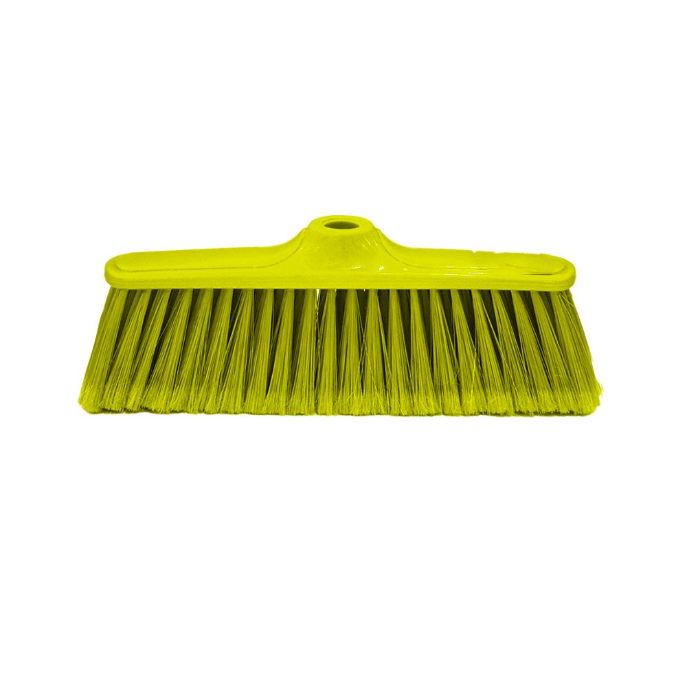 Buy SOFT BROOM YELLOW WITHOUT STICK 27 X 3.5 CM from Kaddah Cleaning Equipment in UAE