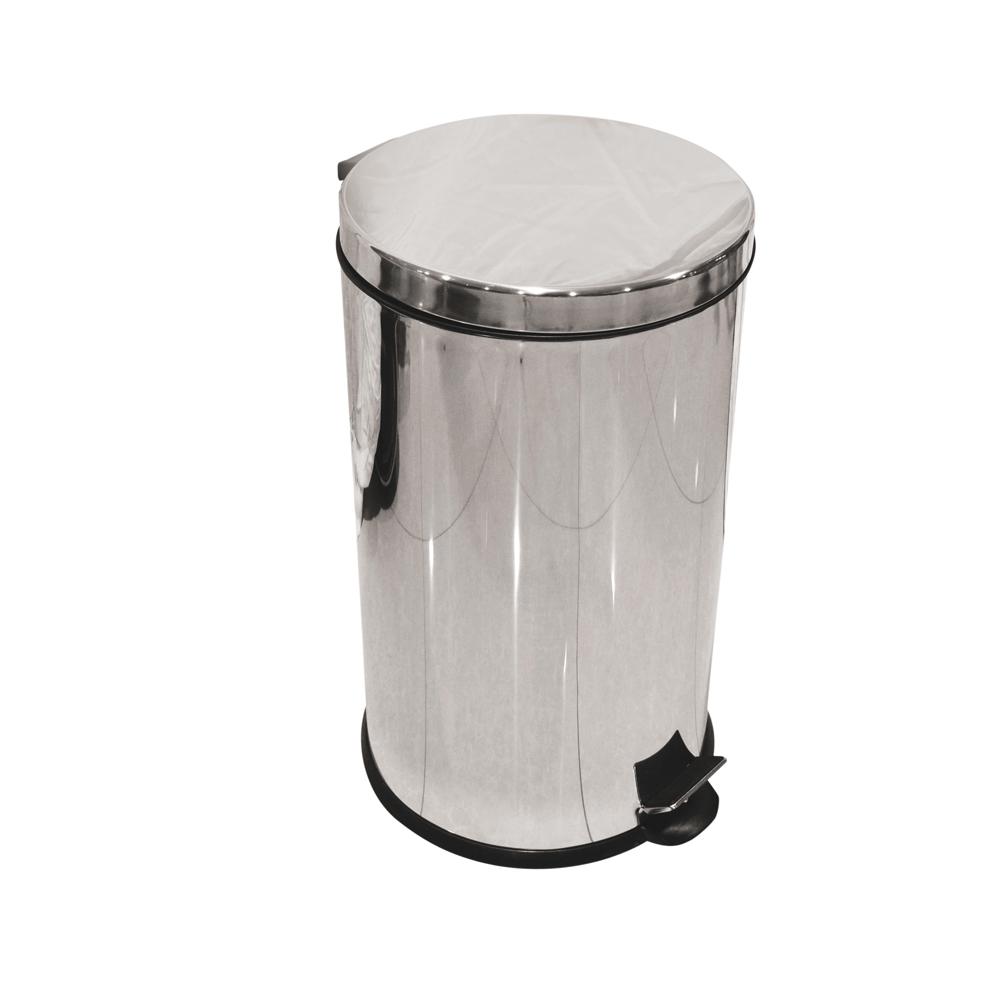 Buy STAINLESS STEEL DUST BIN 20 LITERS from Kaddah Cleaning Equipment in UAE
