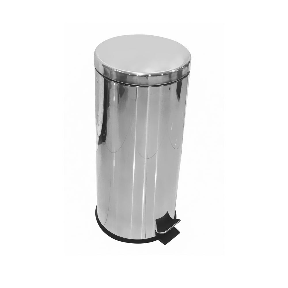 Buy STAINLESS STEEL DUST BIN 40 LITERS from Kaddah Cleaning Equipment in UAE