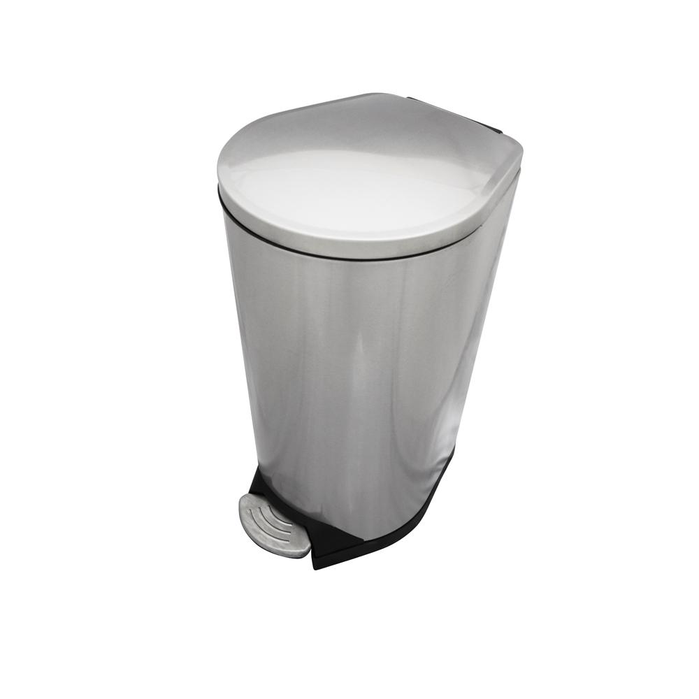 Buy STAINLESS STEEL DUST BIN | 50 LTR | 42 X 36 X 70 CM from Kaddah Cleaning Equipment in UAE