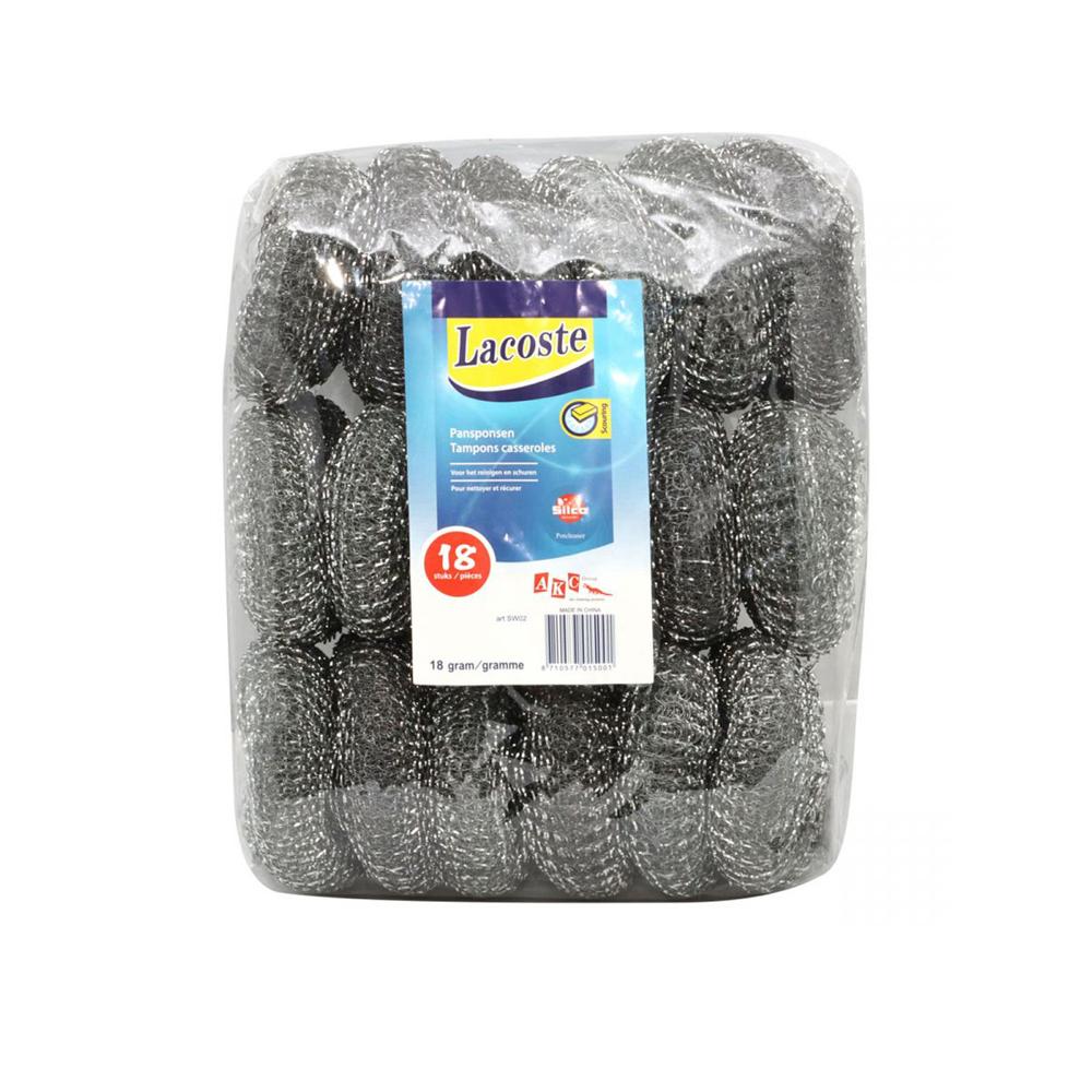 Buy STAINLESS STEEL SCRUBBER | PACK OF 18 from Kaddah Cleaning Equipment in UAE