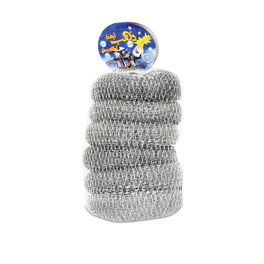 Buy STAINLESS STEEL SCRUBBER | PACK OF 6 from Kaddah Cleaning Equipment in UAE
