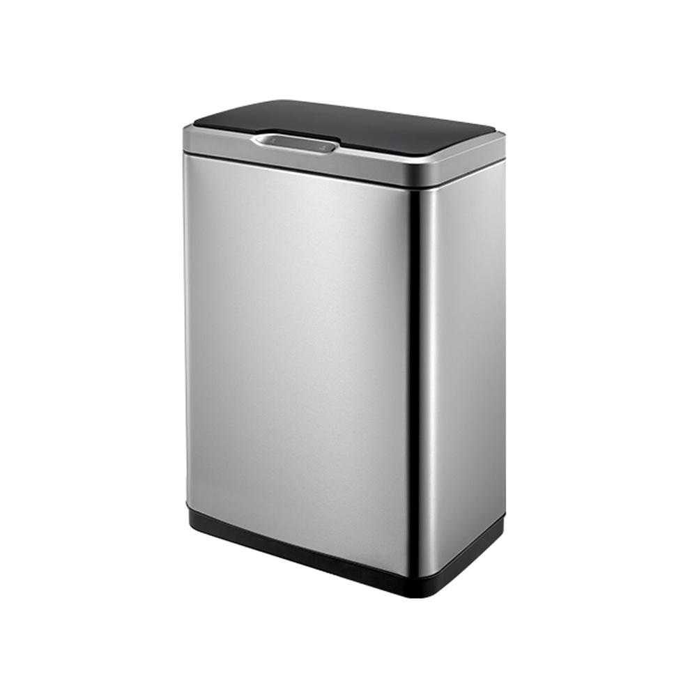 Buy STAINLESS STEEL SENSOR TYPE BIN 40 L DUAL CHAMBERED from Kaddah Cleaning Equipment in UAE