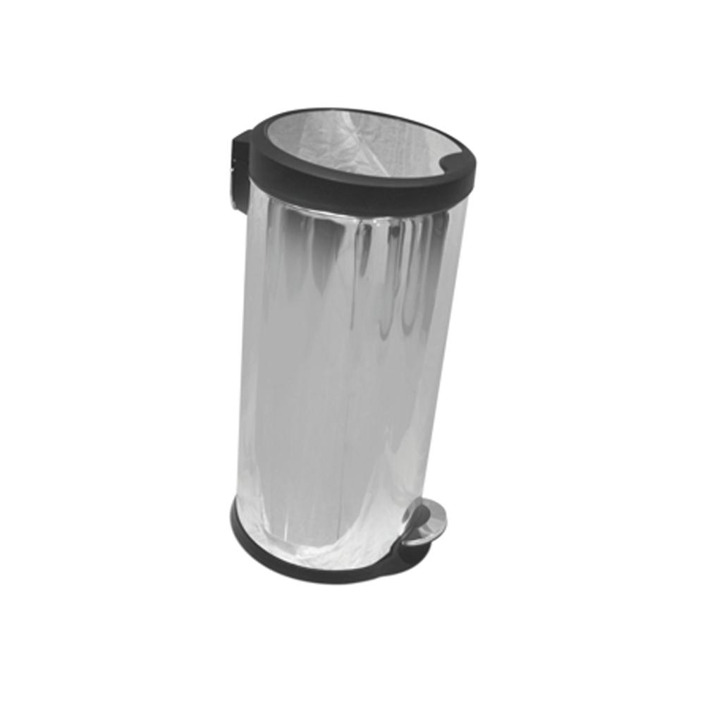 Buy STAINLESS STEEL SLOW MOTION BIN WITH PEDAL 20 LITERS from Kaddah Cleaning Equipment in UAE
