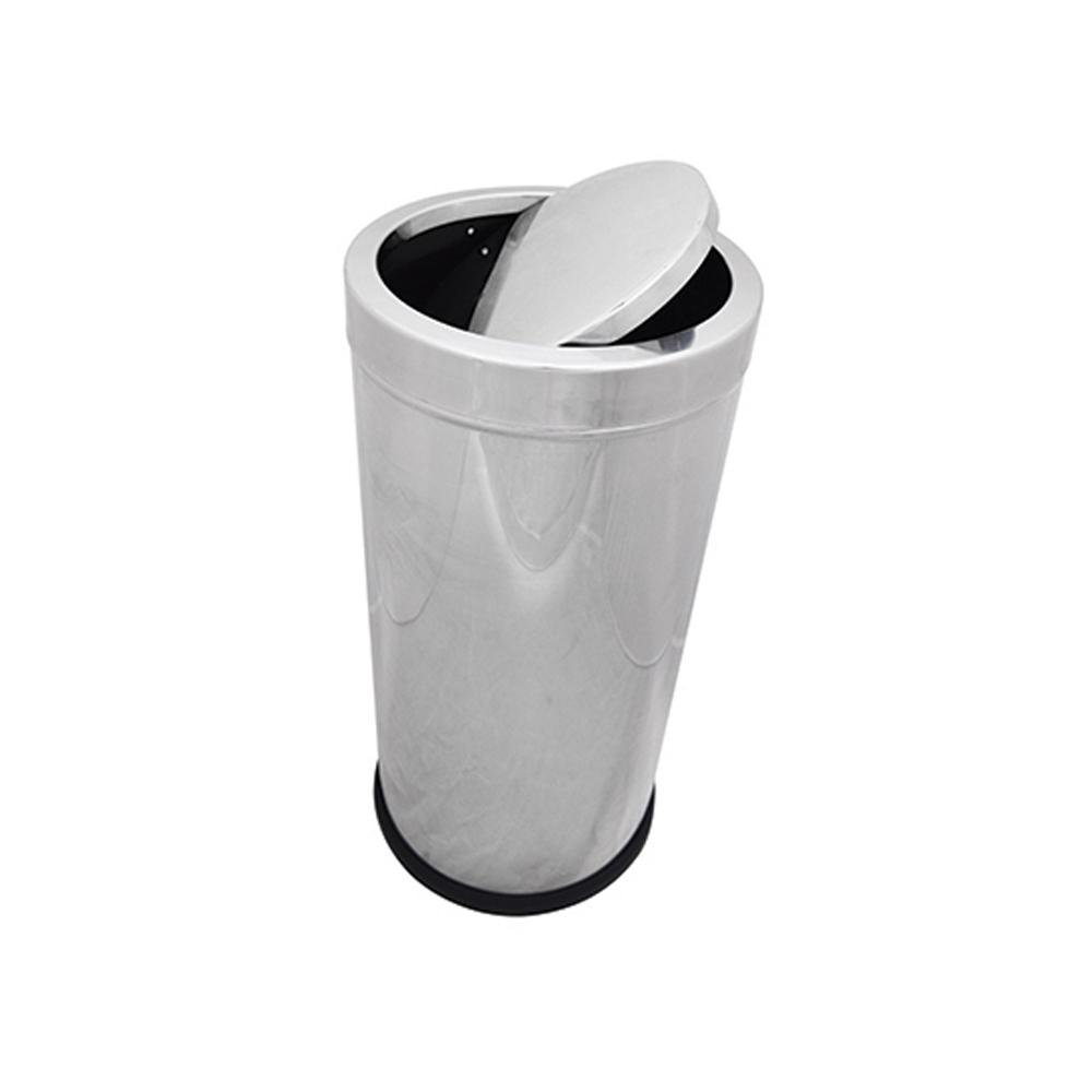 Buy STAINLESS STEEL SWING BIN 30 LITERS from Kaddah Cleaning Equipment in UAE