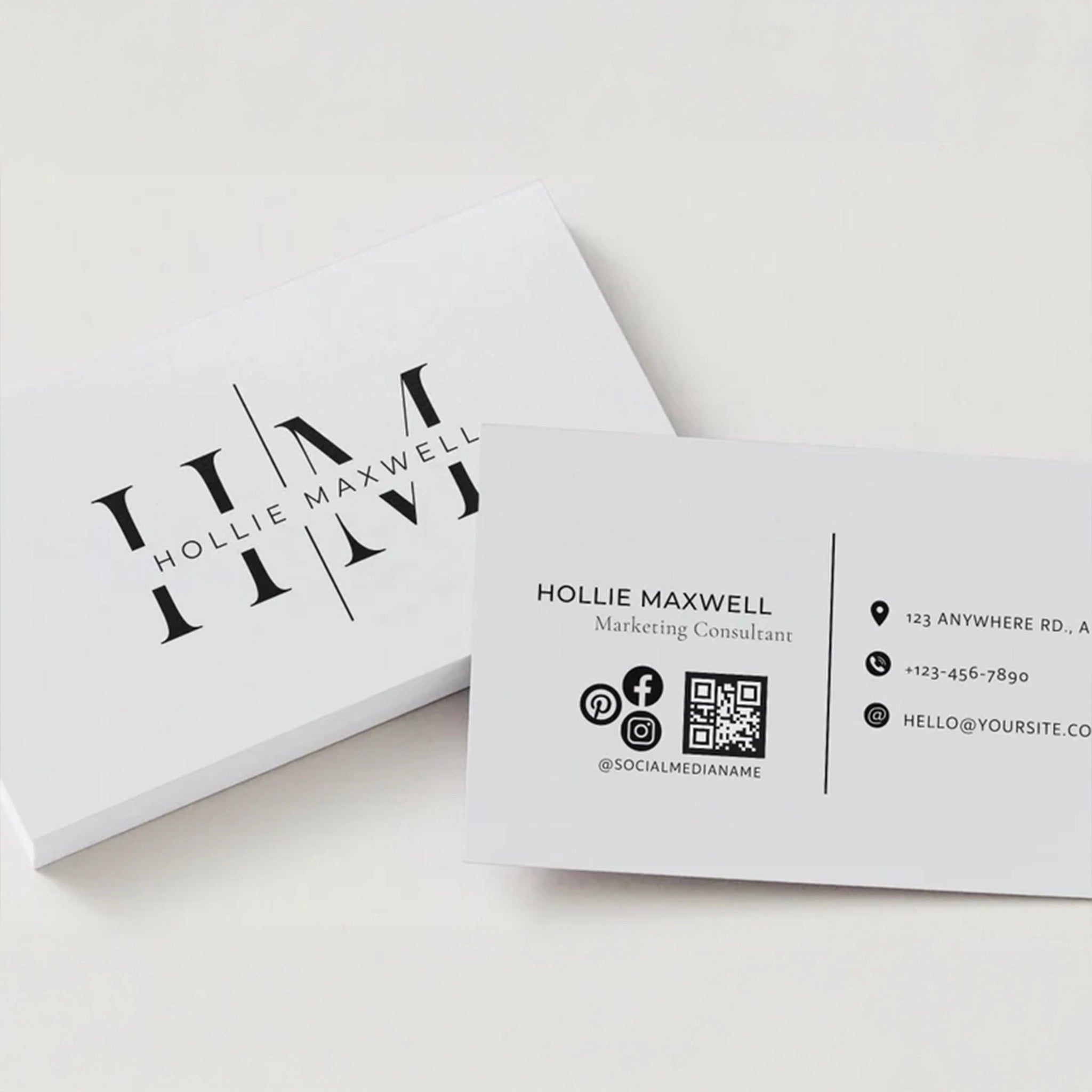 Standard Business Cards - Designing and Printing in UAE Marketplace