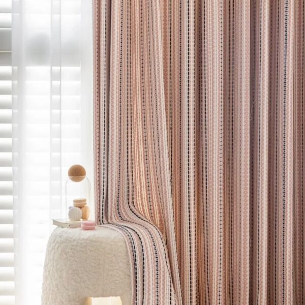Striped Blackout Curtain Fair Isle - Interiors in UAE Marketplace