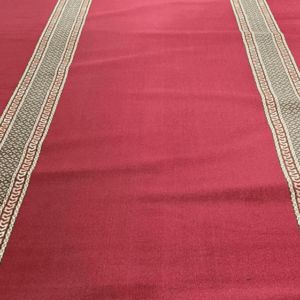 Tasbeeh Texture Maroon Masjid Carpet - Interiors in UAE Marketplace