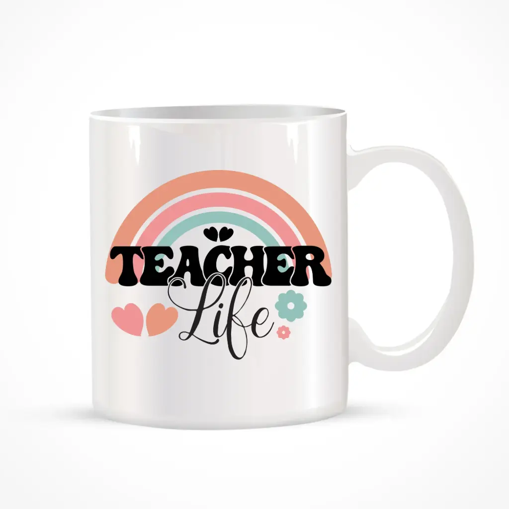 Buy TEACHER LIFE MUG from Concept Plus Trading in UAE