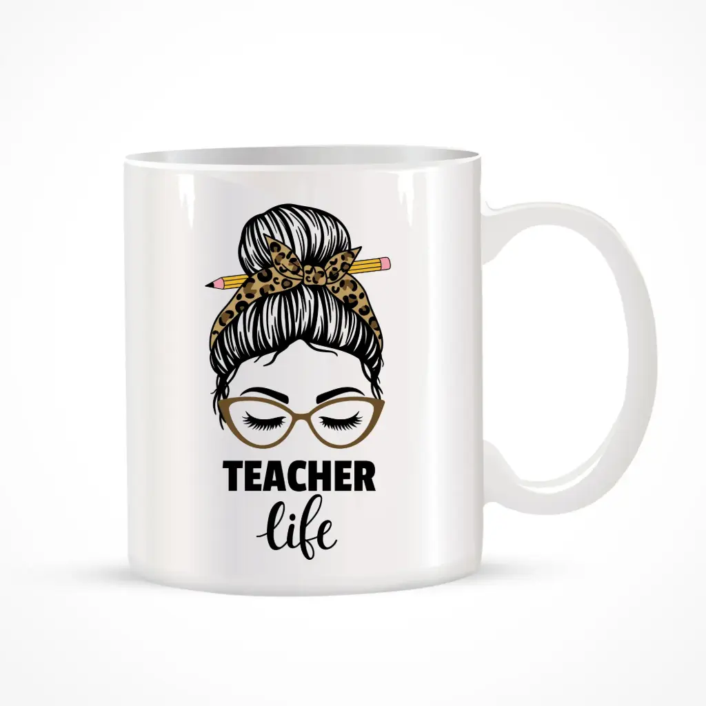 Buy TEACHER LIFE MUG from Concept Plus Trading in UAE