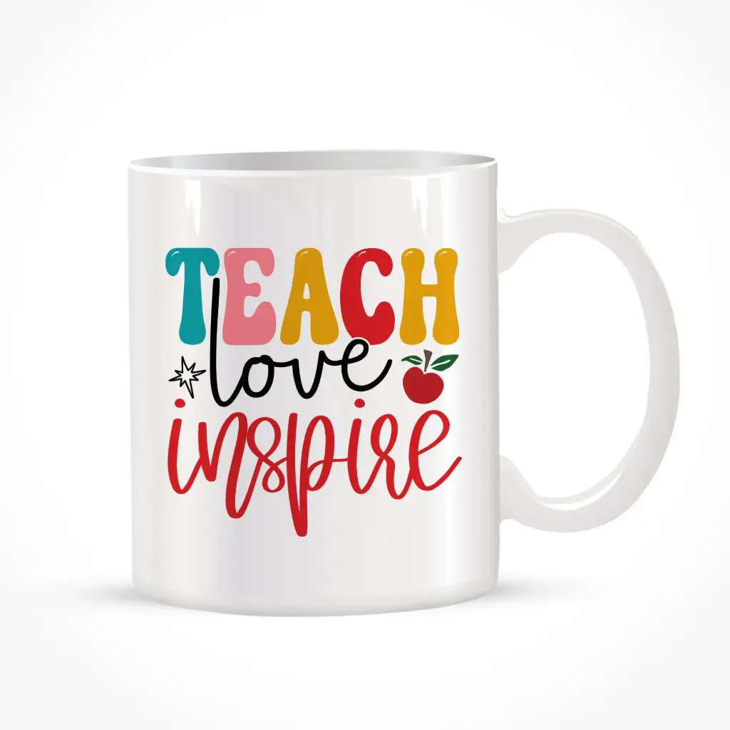 Buy TEACHER LOVE MUG from Concept Plus Trading in UAE