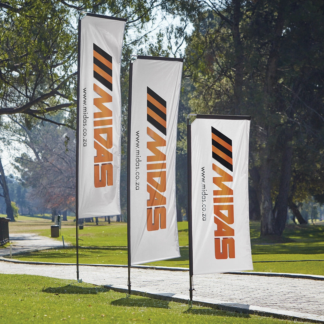 Buy TELESCOPIC FLAGS from Half Price Print in UAE