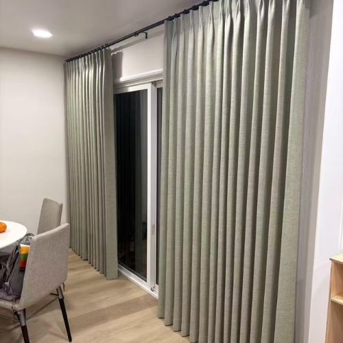 Thermal Soundproof Blackout Drapes Grey - Interiors in UAE Marketplace