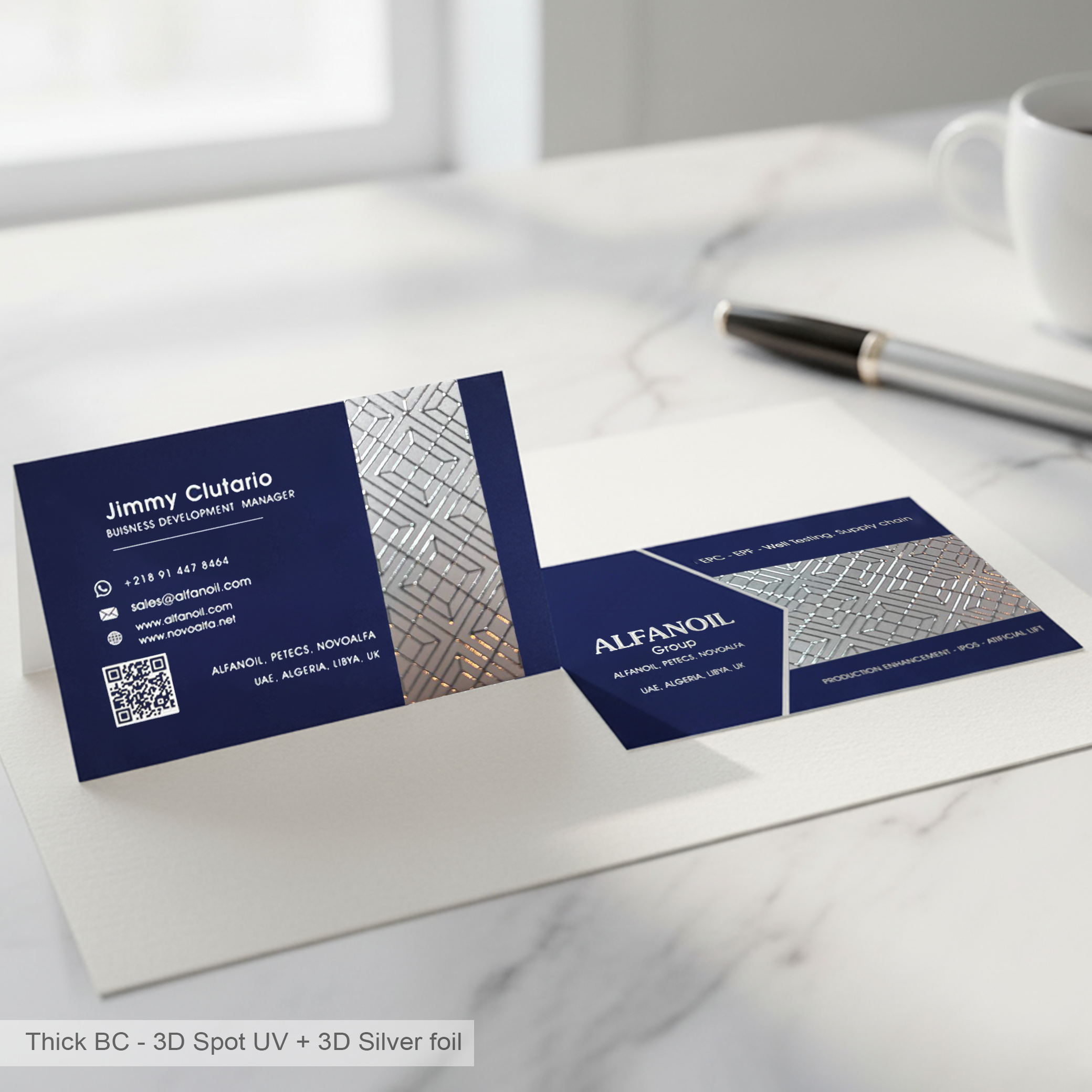 Buy THICK BUSINESS CARDS from Half Price Print in UAE