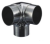 Stainless Steel 3-Way Elbow 