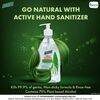 Active hand sanitizer