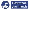 Now wash your hands Sign