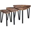 Nesting Coffee Table, Stacking Side Tables 