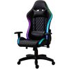 C1583 RGB Gaming Chair with PU Leatherette Black