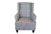 WING CHAIR CHECKERED