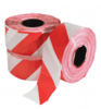WARNING TAPE -RED & WHITE ROLL 