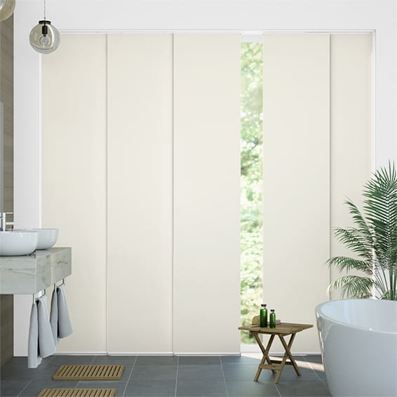 Titan Blackout Bone White Panel Blind - Interiors in UAE Marketplace