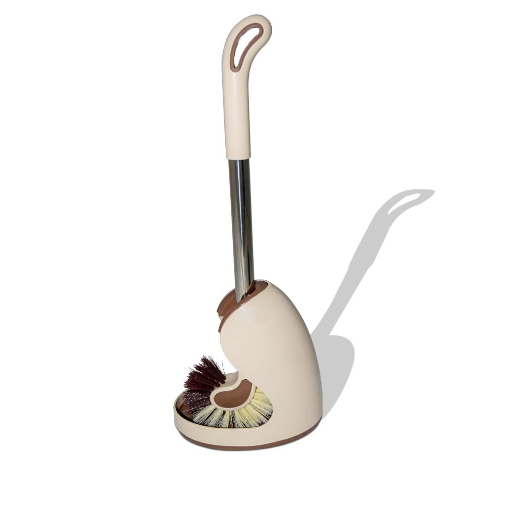 Buy TOILET BRUSH SET | LIGHT BROWN from Kaddah Cleaning Equipment in UAE