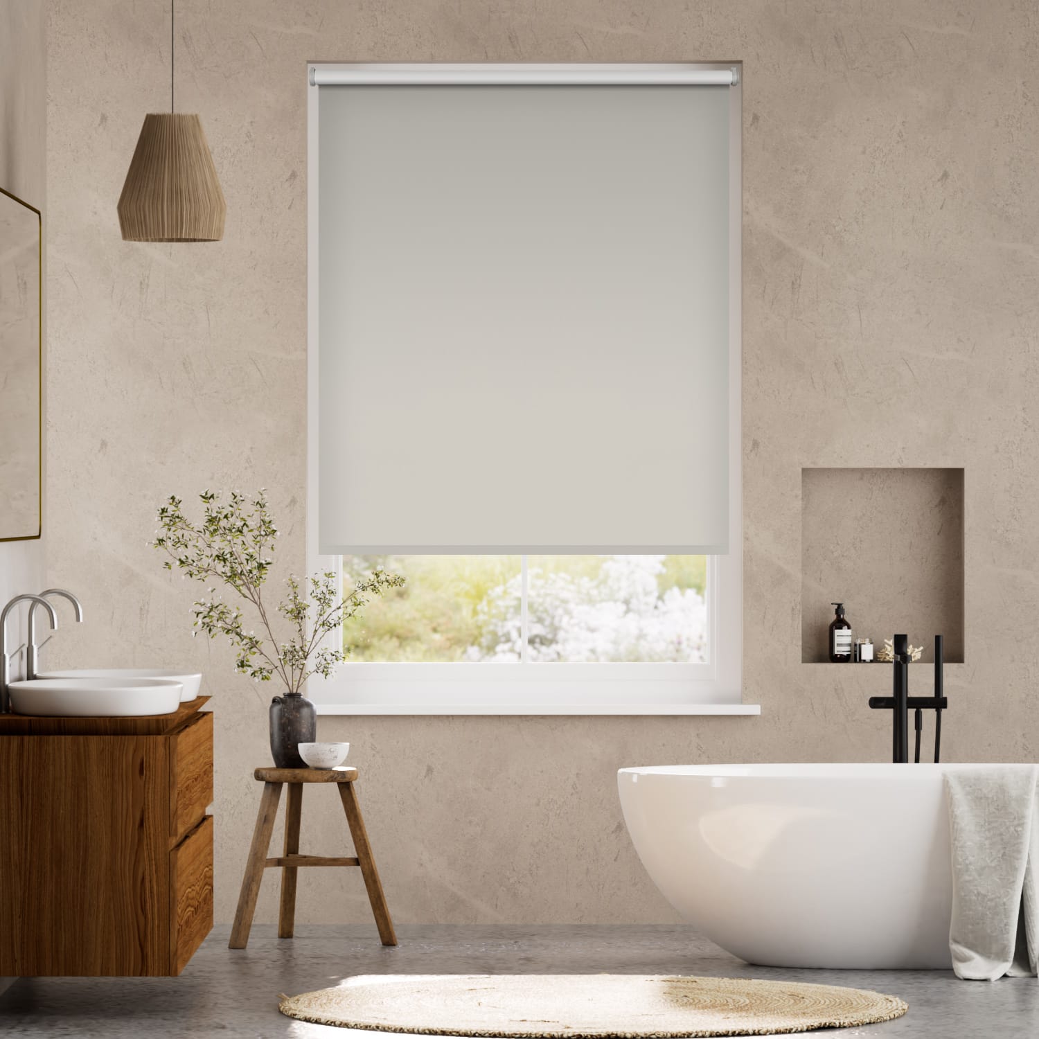 Toledo Blackout Grey Blind - Interiors in UAE Marketplace