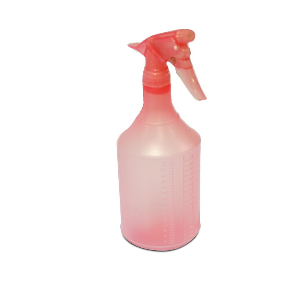Buy TRANSPARENT-RED-SPRAY BOTTLE 900 ML from Kaddah Cleaning Equipment in UAE