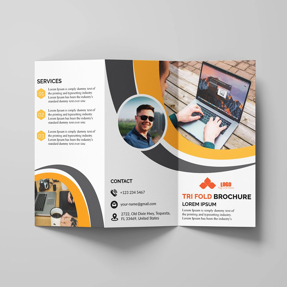 Trifold Flyers - Designing and Printing in UAE Marketplace