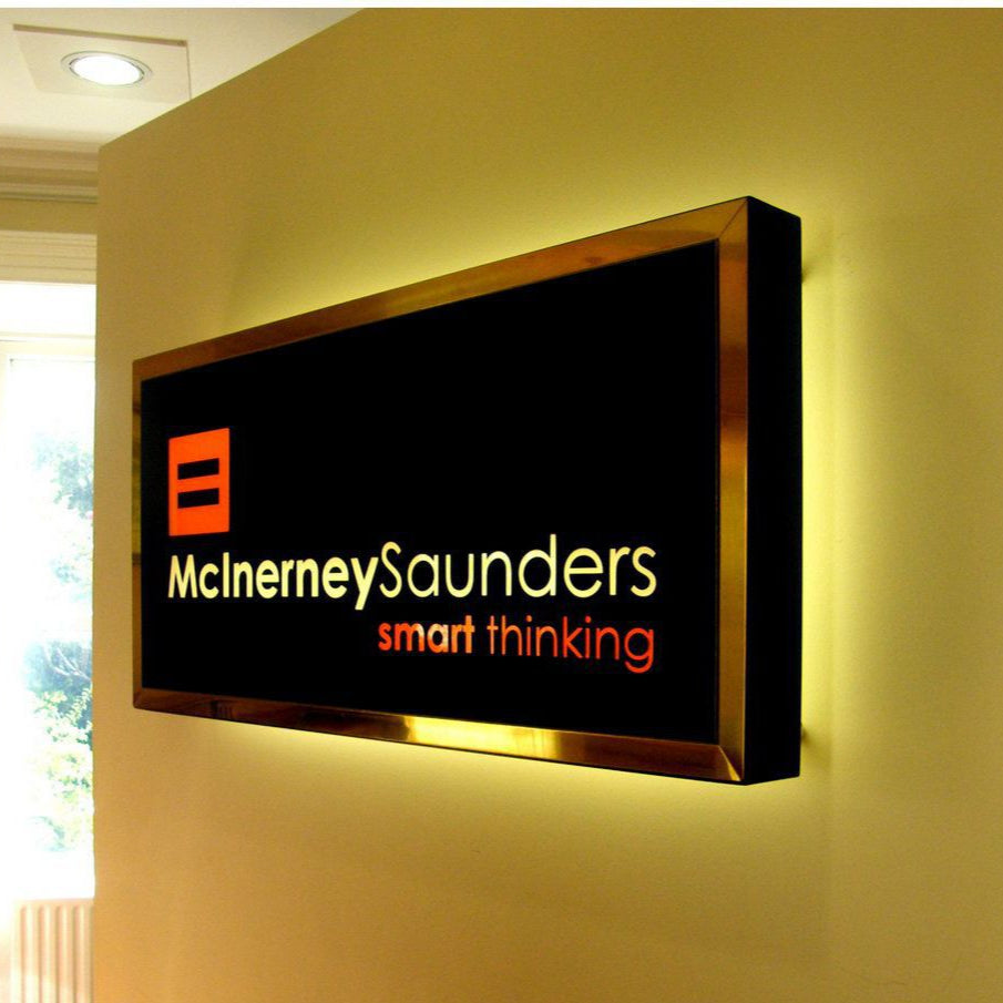 Buy WALL MOUNTED SIGNAGE from Half Price Print in UAE