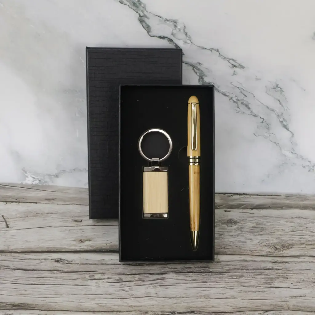 Buy WOOD  GIFT SET 2 PCS from Concept Plus Trading in UAE